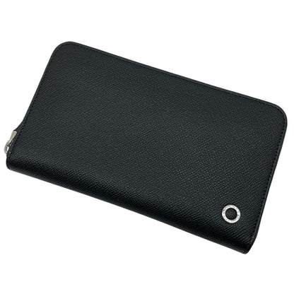 【中古】BVLGARI | ブルガリ　ブルガリブリガリマン ラウンドファスナー長財布 284230　ブラック【尾張小牧店】