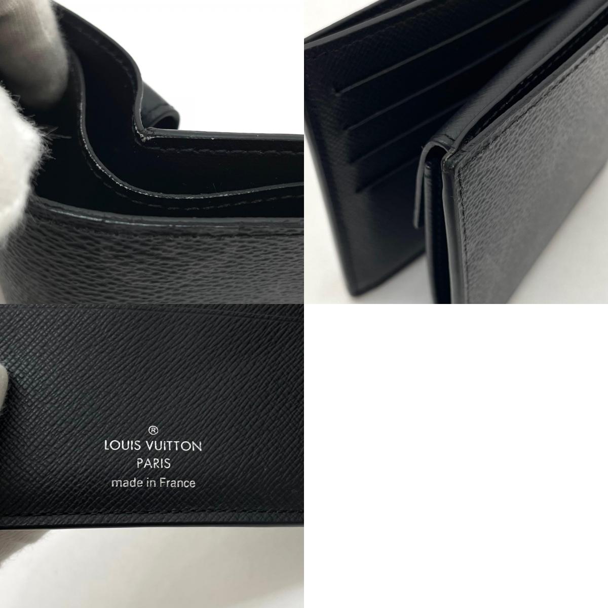 【中古】LOUIS VUITTON | ルイ・ヴィトン　マルコNM 二つ折り財布 M62545　ブラック【尾張小牧店】
