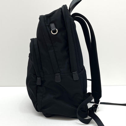 【中古】PRADA | プラダ　テスート バックパック　リュック・デイパック 2VZ048　ブラック【尾張小牧店】