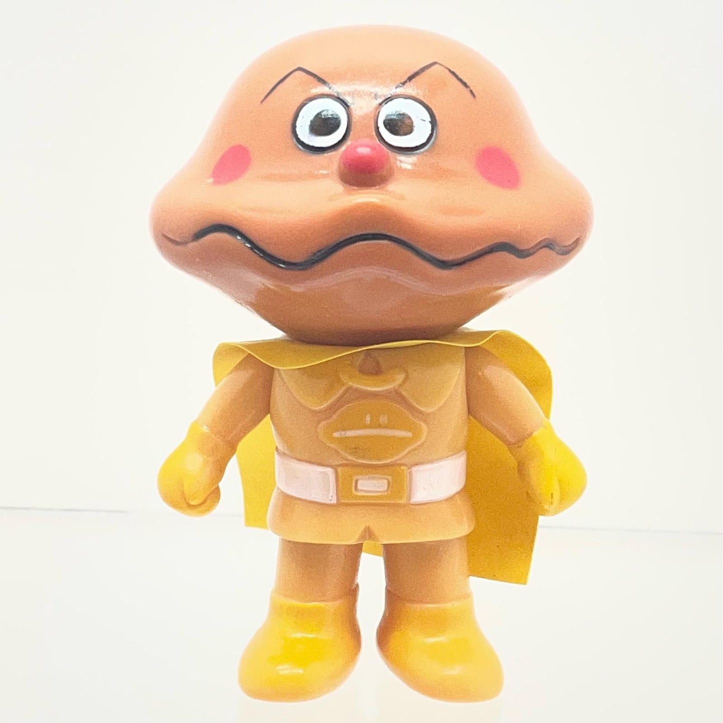 【尾張小牧店】 BANDAI カレーパンマン 1988年 レトロソフビ　それいけ！アンパンマン【レトロ】【中古】