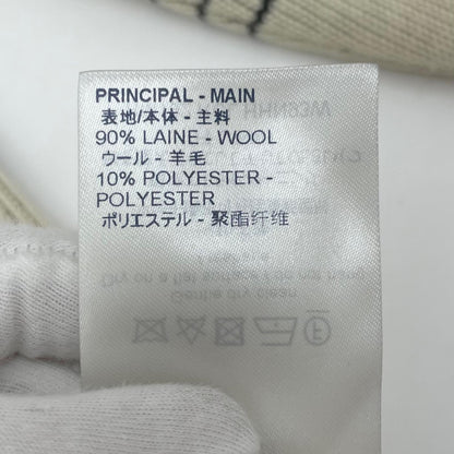 【中古】LOUIS VUITTON | ルイ・ヴィトン パーティションインタルシアニット RM192 RCL HHN93W オフホワイト サイズ：XXS【尾張小牧店】