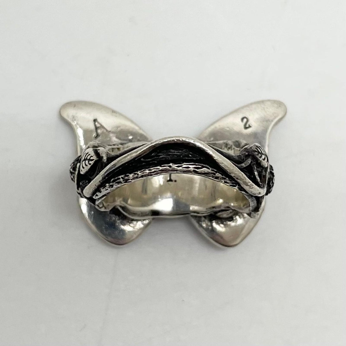 【中古】LYLY ERLANDSSON | リリー エルランドソン the MORPHO Ring リング・指輪 シルバー×ブルー【尾張小牧店】