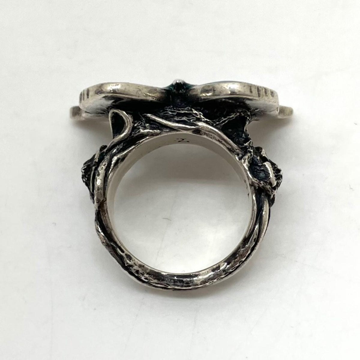 【中古】LYLY ERLANDSSON | リリー エルランドソン the MORPHO Ring リング・指輪 シルバー×ブルー【尾張小牧店】