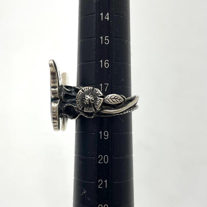 【中古】LYLY ERLANDSSON | リリー エルランドソン the MORPHO Ring リング・指輪 シルバー×ブルー【尾張小牧店】