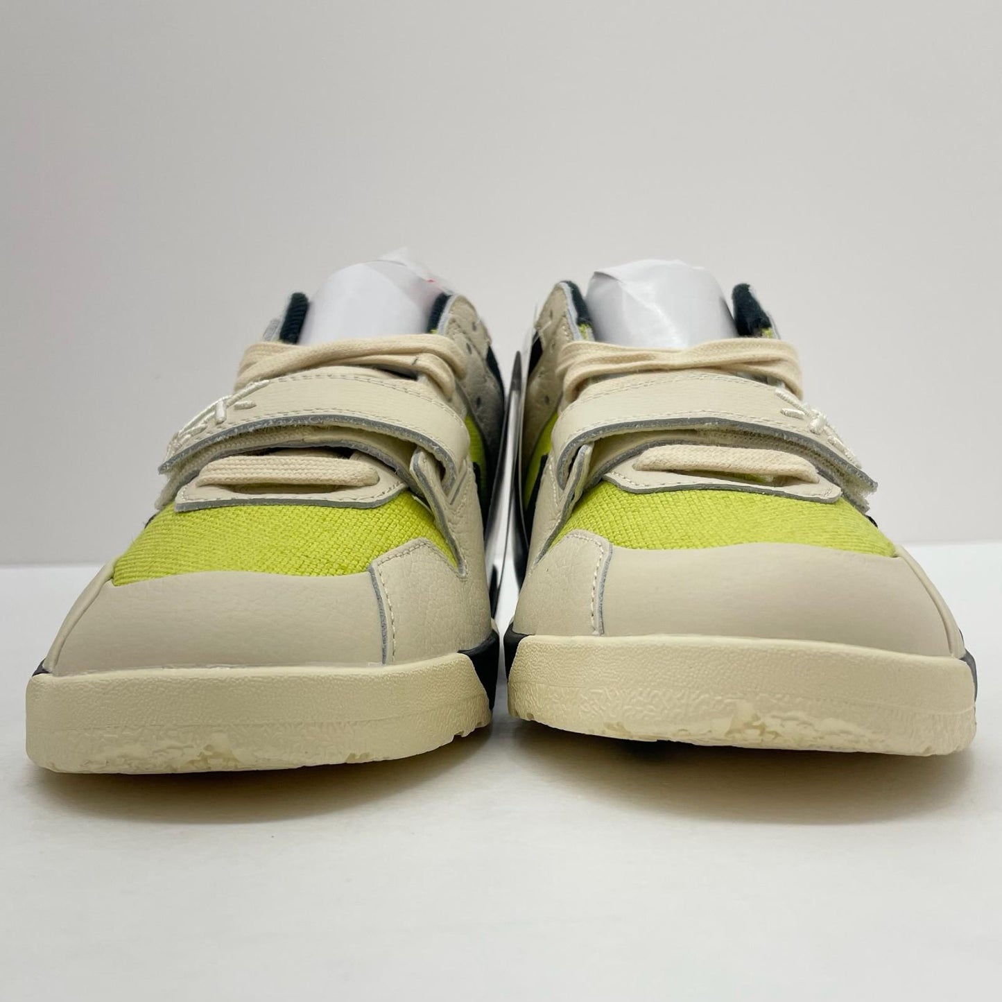 【中古】NIKE×Travis Scott | ナイキ×トラヴィススコット Jordan Jumpman Jack TR CJ1 T-Rexx Bright Cactus/ジョーダン ジャンプマンジャック TR CJ1 T-Rexx "ブライトカクタス" スニーカー 靴 FZ8117-102 ベージュ×イエロー×ブラック 26cm【尾張小牧店】