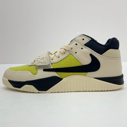 【中古】NIKE×Travis Scott | ナイキ×トラヴィススコット Jordan Jumpman Jack TR CJ1 T-Rexx Bright Cactus/ジョーダン ジャンプマンジャック TR CJ1 T-Rexx "ブライトカクタス" スニーカー 靴 FZ8117-102 ベージュ×イエロー×ブラック 26cm【尾張小牧店】