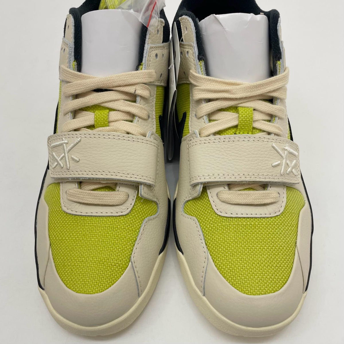 【中古】NIKE×Travis Scott | ナイキ×トラヴィススコット Jordan Jumpman Jack TR CJ1 T-Rexx Bright Cactus/ジョーダン ジャンプマンジャック TR CJ1 T-Rexx "ブライトカクタス" スニーカー 靴 FZ8117-102 ベージュ×イエロー×ブラック 26cm【尾張小牧店】