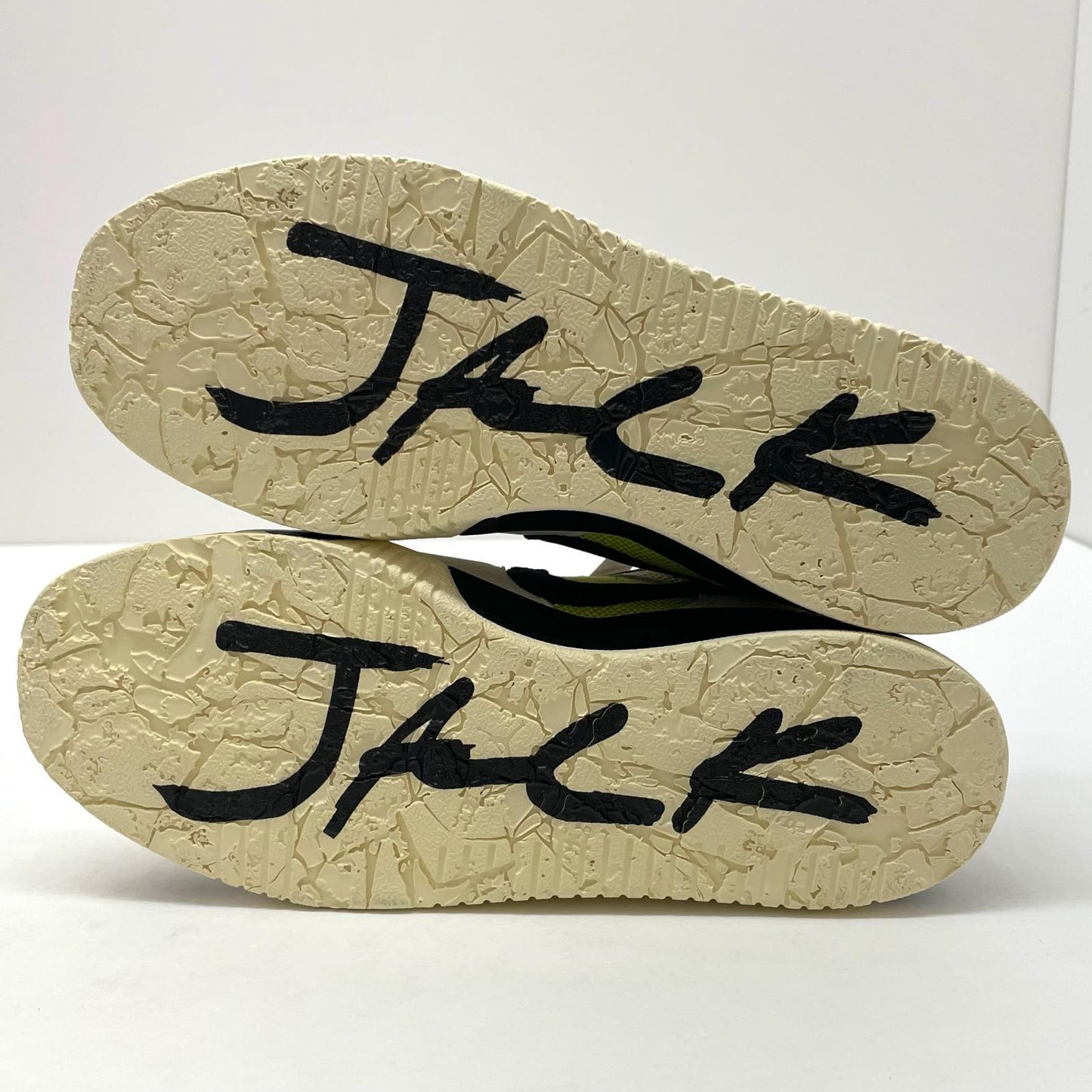 【中古】NIKE×Travis Scott | ナイキ×トラヴィススコット Jordan Jumpman Jack TR CJ1 T-Rexx Bright Cactus/ジョーダン ジャンプマンジャック TR CJ1 T-Rexx "ブライトカクタス" スニーカー 靴 FZ8117-102 ベージュ×イエロー×ブラック 26cm【尾張小牧店】