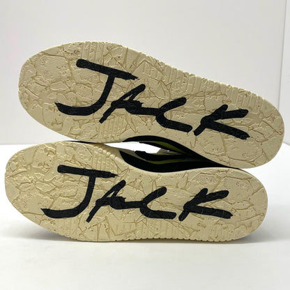 【中古】NIKE×Travis Scott | ナイキ×トラヴィススコット Jordan Jumpman Jack TR CJ1 T-Rexx Bright Cactus/ジョーダン ジャンプマンジャック TR CJ1 T-Rexx "ブライトカクタス" スニーカー 靴 FZ8117-102 ベージュ×イエロー×ブラック 26cm【尾張小牧店】