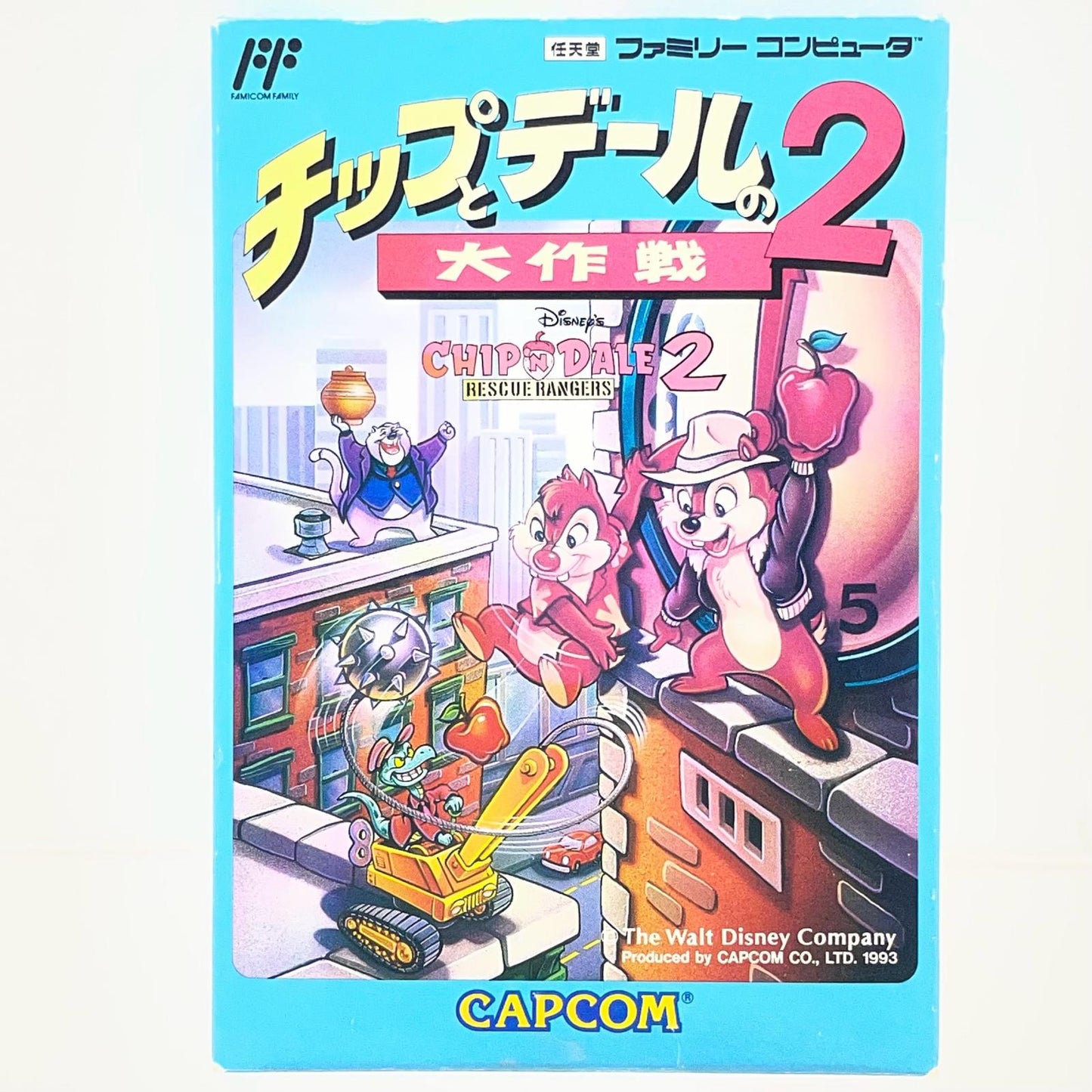 【尾張小牧店】FC チップとデールの大作戦2 カプコン ハガキあり ファミコン【レトロ】【中古】