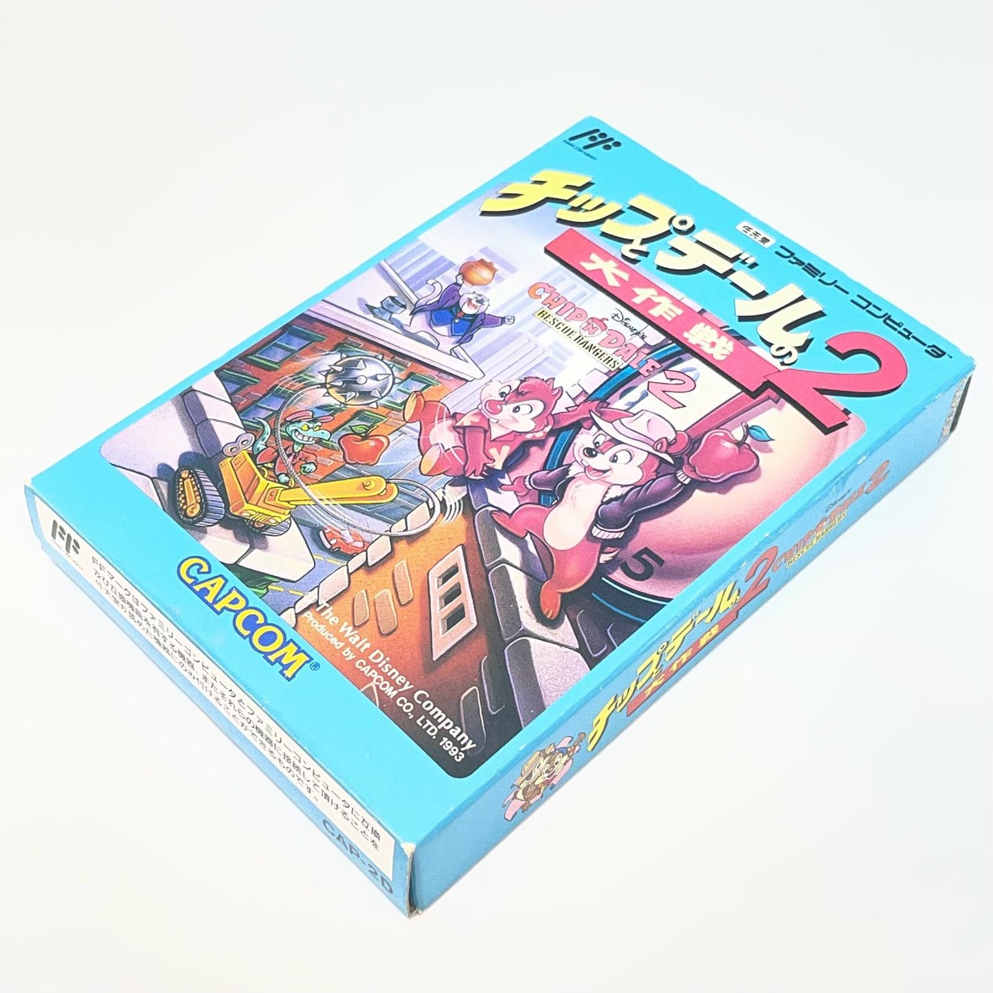 【尾張小牧店】FC チップとデールの大作戦2 カプコン ハガキあり ファミコン【レトロ】【中古】