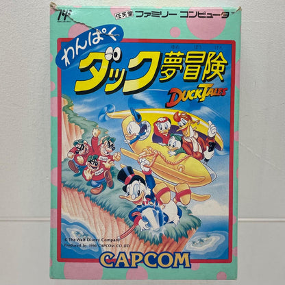 【尾張小牧店】FC わんぱくダック夢冒険 カプコン ハガキあり・箱破れ ファミコン【レトロ】【中古】