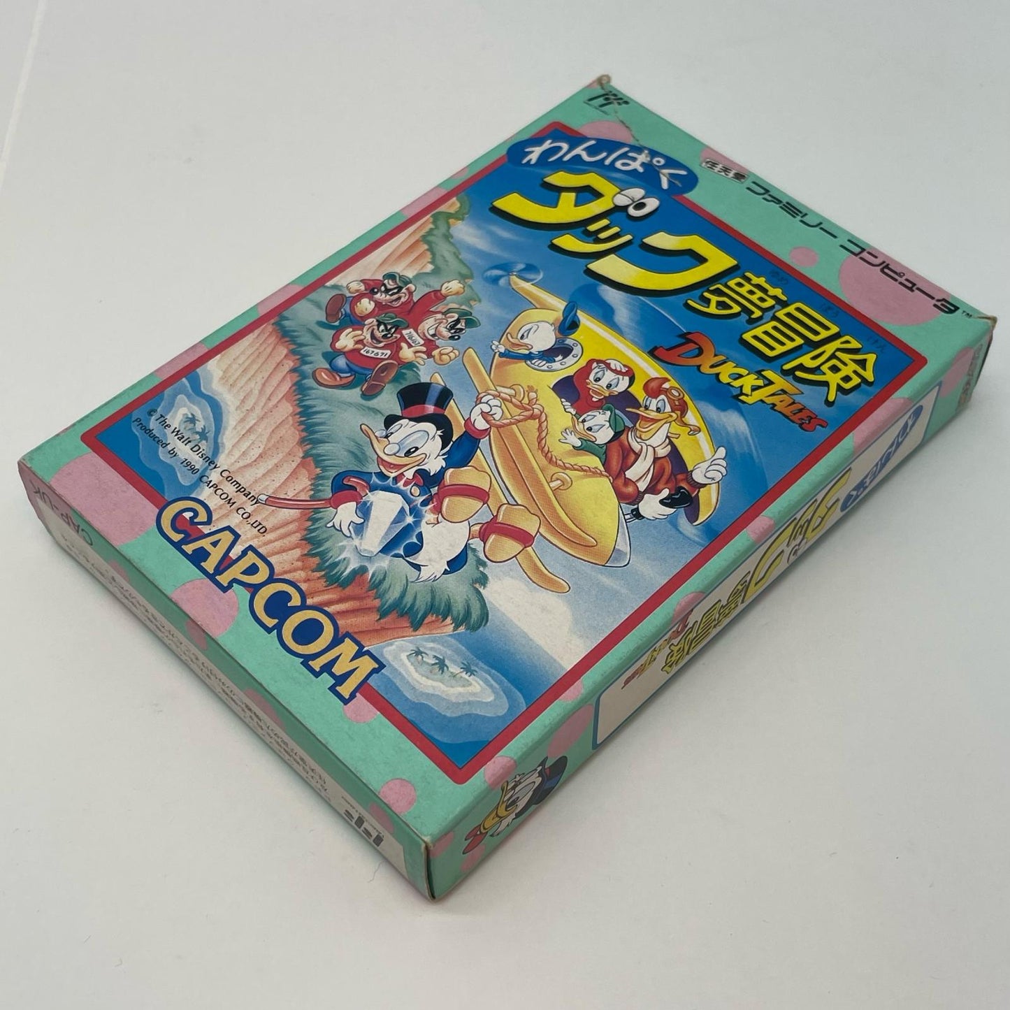 【尾張小牧店】FC わんぱくダック夢冒険 カプコン ハガキあり・箱破れ ファミコン【レトロ】【中古】