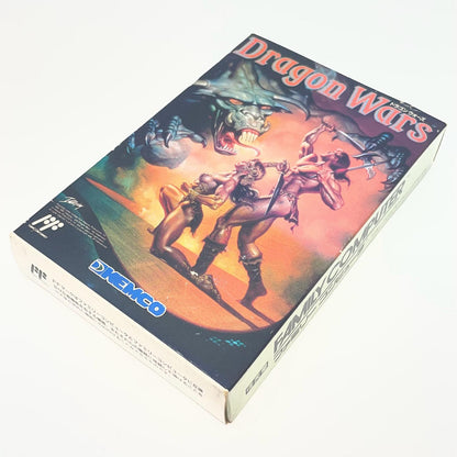 【尾張小牧店】FC ドラゴンウォーズ ケムコ ハガキ・MAPあり ファミコン【レトロ】【中古】
