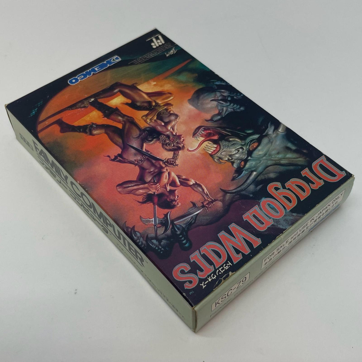 【尾張小牧店】FC ドラゴンウォーズ ケムコ ハガキ・MAPあり ファミコン【レトロ】【中古】