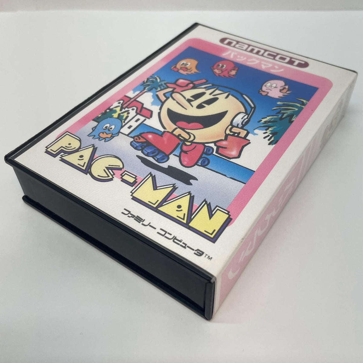 【尾張小牧店】FC パックマン[ハードケース版] ナムコ ハガキあり・シール未使用・箱日焼け ファミコン【レトロ】【中古】