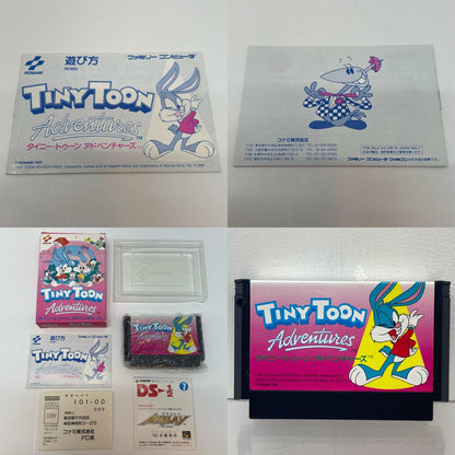 【尾張小牧店】FC タイニートゥーンアドベンチャーズ カプコン ハガキあり ファミコン【レトロ】【中古】