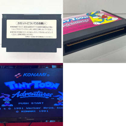【尾張小牧店】FC タイニートゥーンアドベンチャーズ カプコン ハガキあり ファミコン【レトロ】【中古】