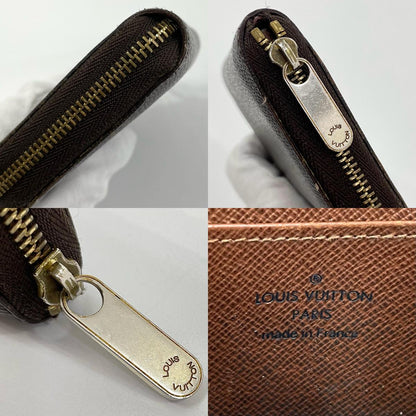 【中古】LOUIS VUITTON | ルイ・ヴィトン ジッピー･コイン パース モノグラム コインケース ラウンドファスナー M60067 ブラウン【尾張小牧店】