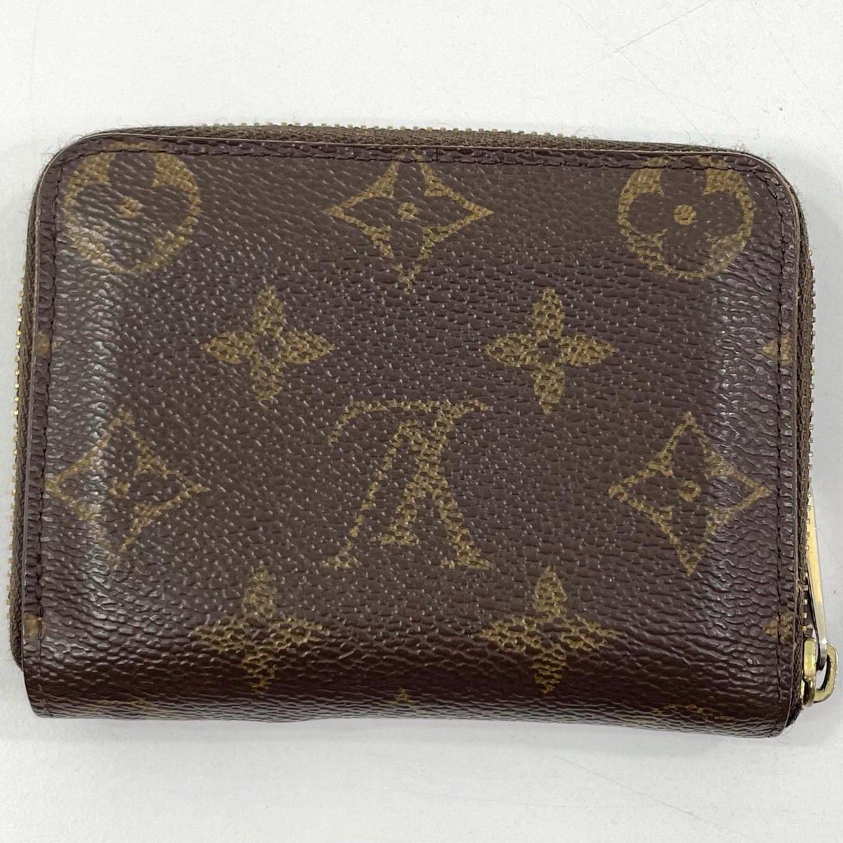 【中古】LOUIS VUITTON | ルイ・ヴィトン ジッピー･コイン パース モノグラム コインケース ラウンドファスナー M60067 ブラウン【尾張小牧店】