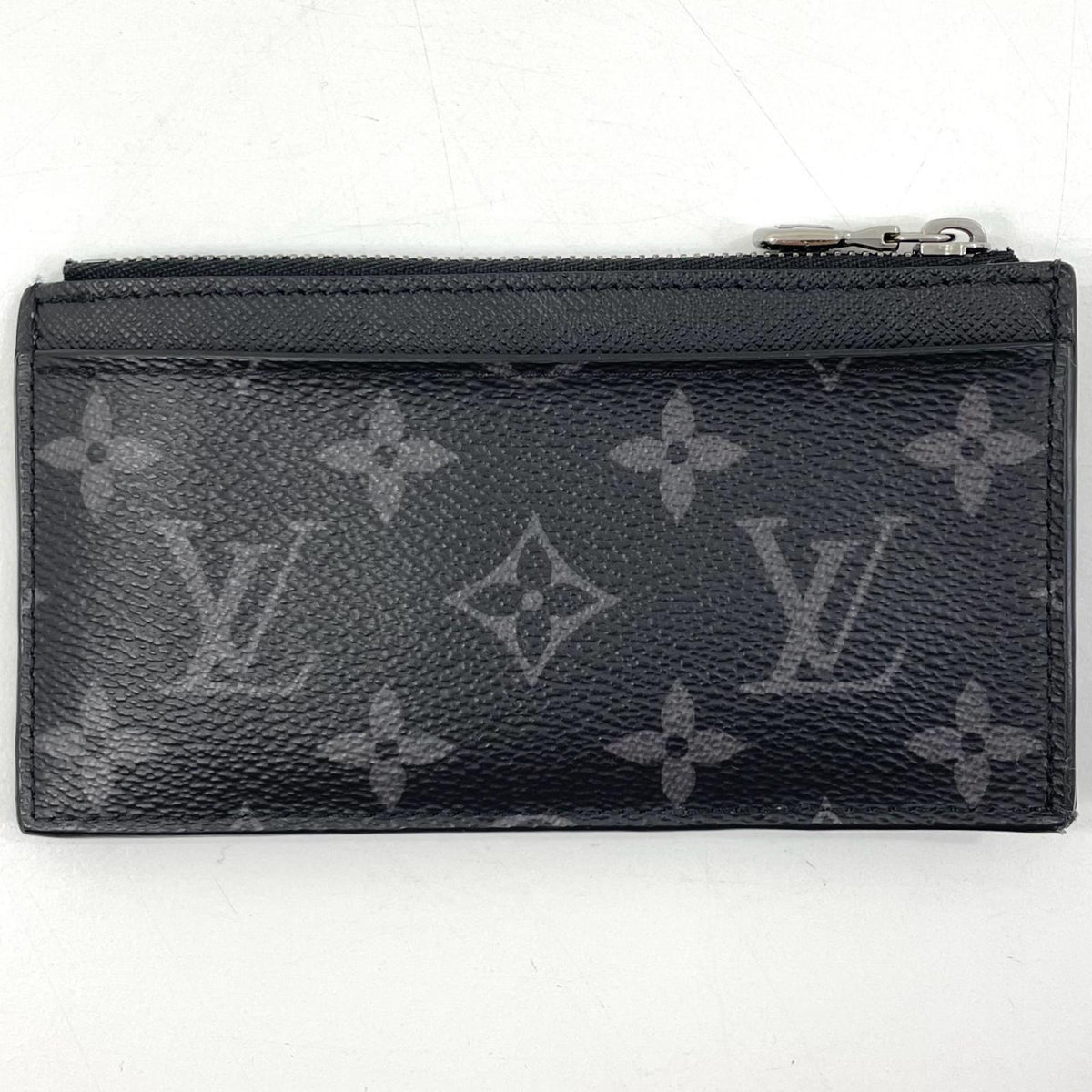 【中古】LOUIS VUITTON | ルイ・ヴィトン コインカードホルダー モノグラム エクリプス コインケース カードケース M29656 ブラック×グレー【尾張小牧店】