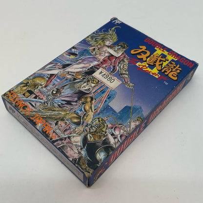 【尾張小牧店】FC ダブルドラゴンⅡ 双截龍 II テクノスジャパン アンケート用紙あり ファミコン【レトロ】【中古】