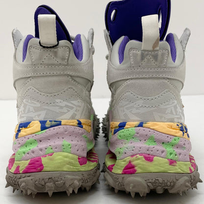 【中古】NIKE×Off-White | ナイキ×オフホワイト Air Terra Forma "Summit White and PSYCHIC PURPLE"/エアテラフォーマ "サミットホワイト アンド サイキックパープル" スニーカー 靴　DQ1615-100 ホワイト 26.5cm【尾張小牧店】