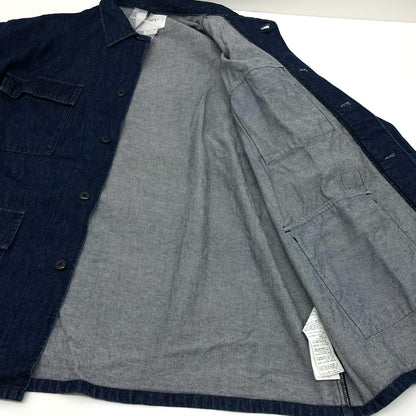 【中古】W)TAPS | ダブルタップス JMOD LS COTTON DENIM PASTHG デニムジャケット 231WVDT-SHM02 ブルー サイズ：4【尾張小牧店】