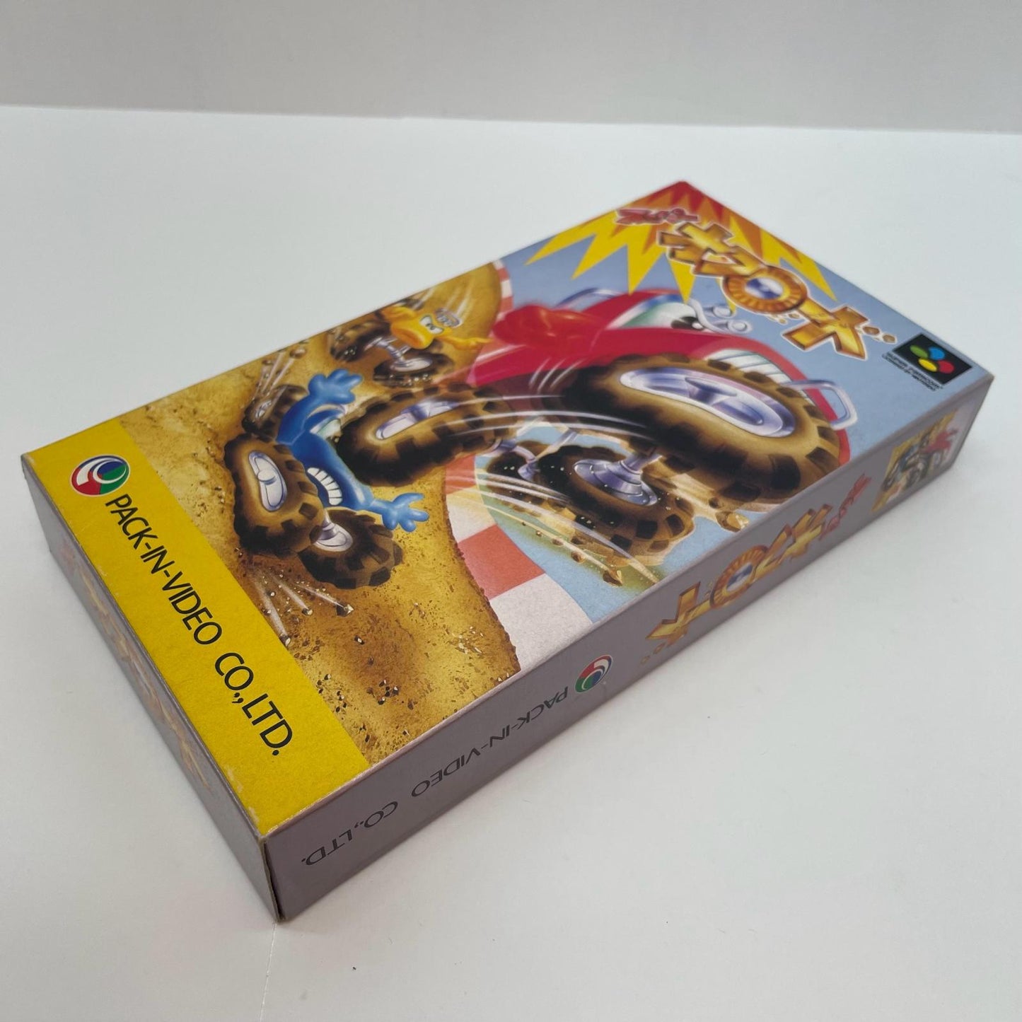 【尾張小牧店】SFC スーパーオフロード パック・イン・ビデオ SHVC-FR ハガキあり スーパーファミコン【レトロ】【中古】