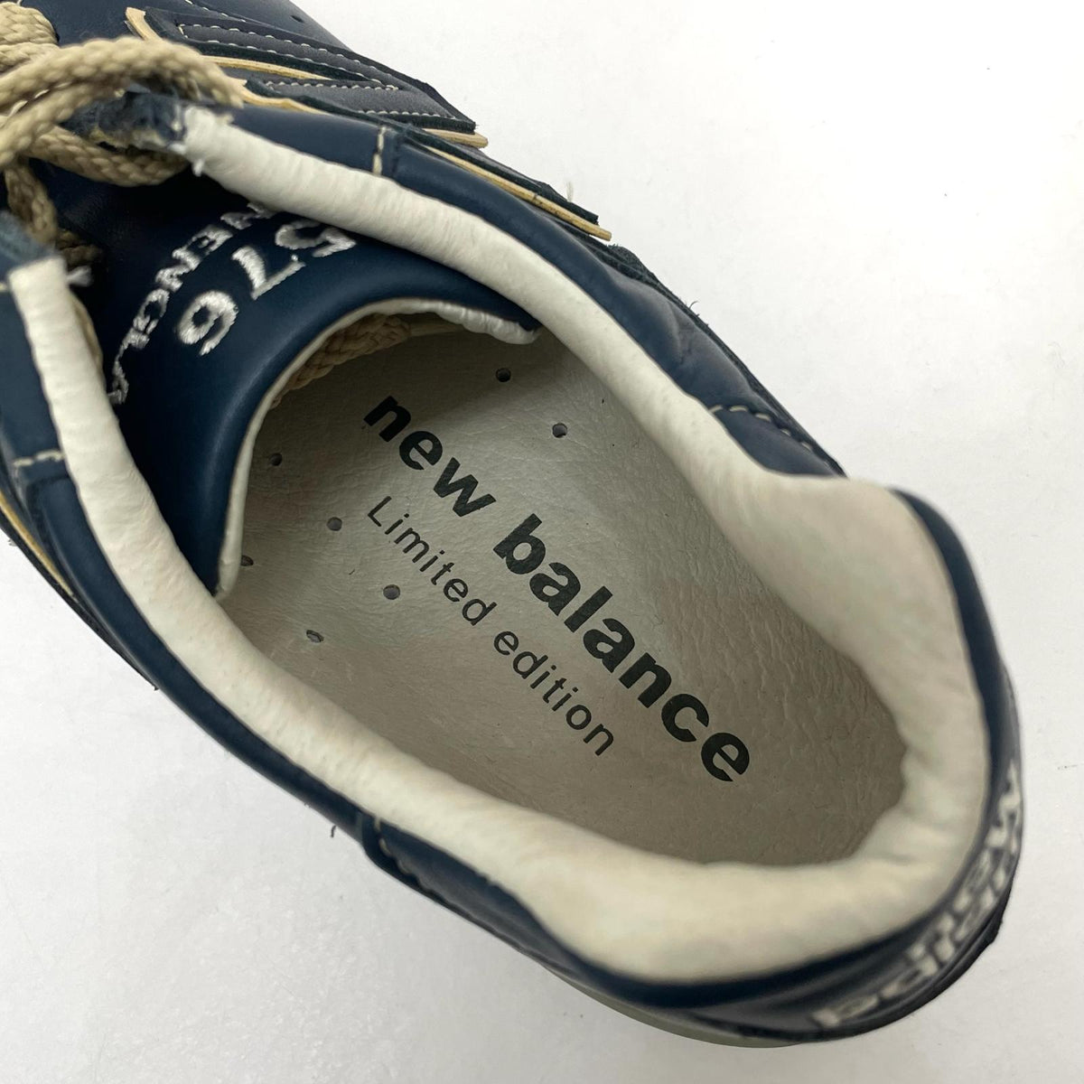 【中古】NEW BALANCE | ニューバランス　イングランド製 スニーカー 靴　576 ネイビー 25.5cm【尾張小牧店】
