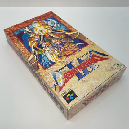 【尾張小牧店】SFC ドラゴンクエストVI 幻の大地 エニックス SHVC-P-AQ6J ハガキ・MAP・チラシあり スーパーファミコン【レトロ】【中古】