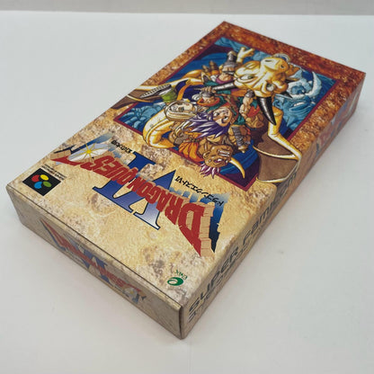 【尾張小牧店】SFC ドラゴンクエストVI 幻の大地 エニックス SHVC-P-AQ6J ハガキ・MAP・チラシあり スーパーファミコン【レトロ】【中古】