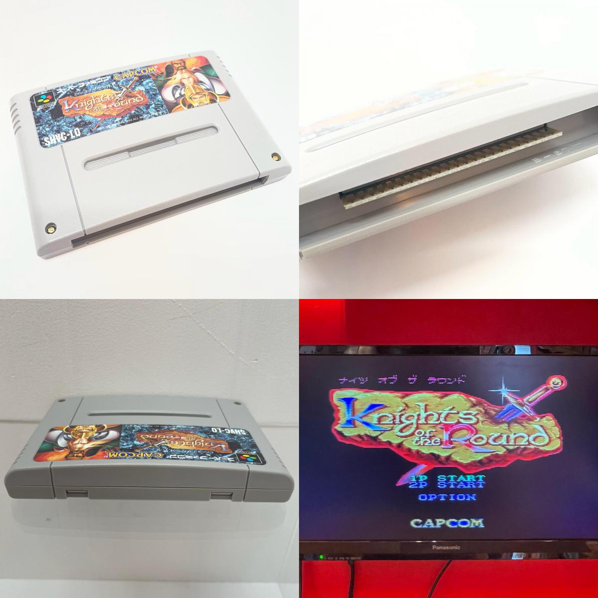 【尾張小牧店】SFC ナイツ オブ ザ ラウンドカプコン SHVC-LO ハガキあり スーパーファミコン【レトロ】【中古】