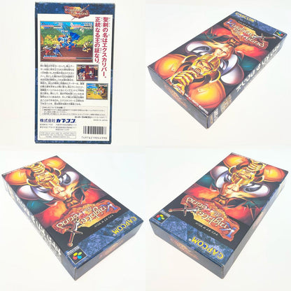 【尾張小牧店】SFC ナイツ オブ ザ ラウンドカプコン SHVC-LO ハガキあり スーパーファミコン【レトロ】【中古】