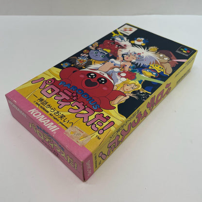 【尾張小牧店】SFC パロディウスだ! 神話からお笑いへ コナミ SHVC-PD スーパーファミコン【レトロ】【中古】