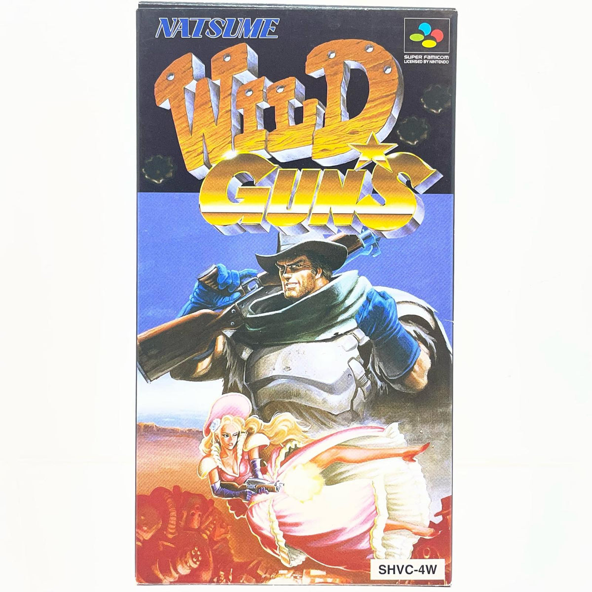 【尾張小牧店】SFC ワイルドガンズ ナツメ SHVC-4W スーパーファミコン【レトロ】【中古】
