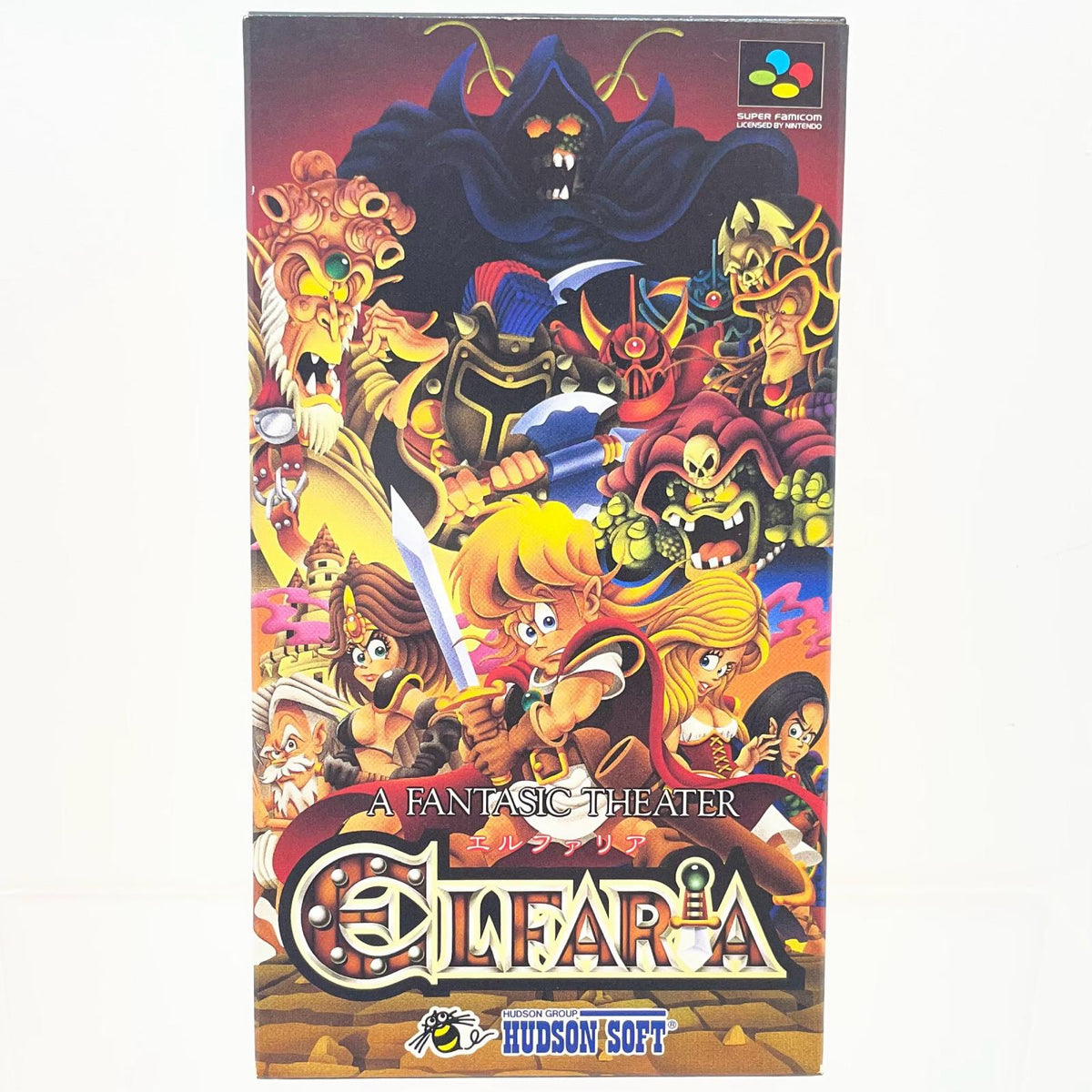 【尾張小牧店】SFC ELFARIA／エルファリア ハドソン SHVC-H5 ハガキあり スーパーファミコン【レトロ】【中古】