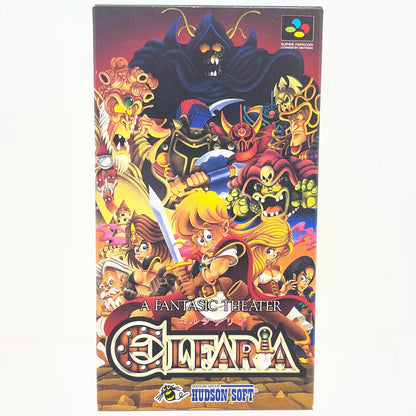 【尾張小牧店】SFC ELFARIA／エルファリア ハドソン SHVC-H5 ハガキあり スーパーファミコン【レトロ】【中古】