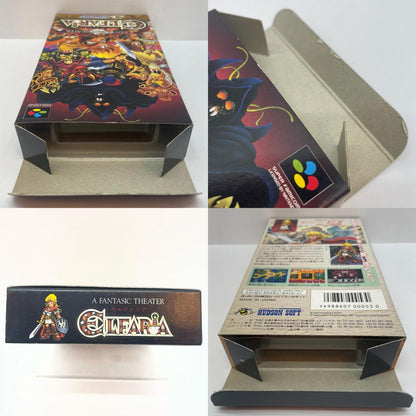 【尾張小牧店】SFC ELFARIA／エルファリア ハドソン SHVC-H5 ハガキあり スーパーファミコン【レトロ】【中古】