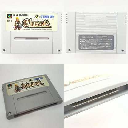 【尾張小牧店】SFC ELFARIA／エルファリア ハドソン SHVC-H5 ハガキあり スーパーファミコン【レトロ】【中古】