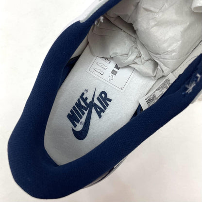 【中古】NIKE | ナイキ Air Jordan 1 Low '85 "Metallic Blue"/エアジョーダン1 ロー '85 "メタリックブルー"　スニーカー 靴　FB9933-141 ホワイト×ネイビー 30cm【尾張小牧店】【専】