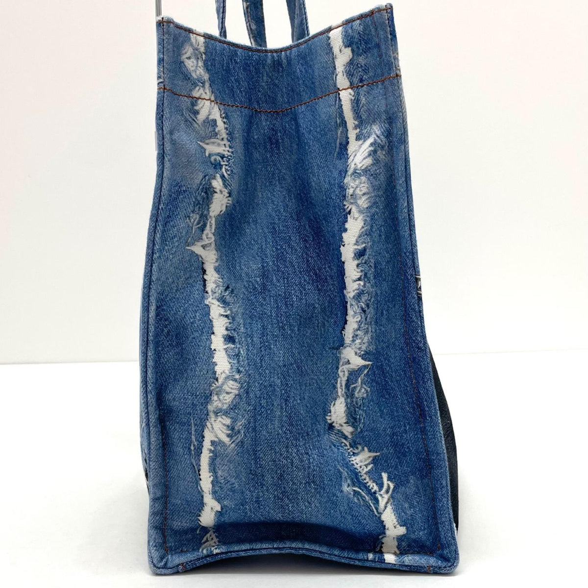【中古】ACNE STUDIOS | アクネストゥディオズ Trompe L'oeil Print Tote 'Mid Blue'　トートバッグ C10270 ブルー【尾張小牧店】