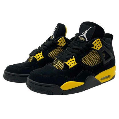 【中古】NIKE | ナイキ Air Jordan 4 Retro "Thunder"/エアジョーダン4 レトロ "サンダー"　スニーカー 靴　DH6927-017 ブラック×イエロー 27cm【尾張小牧店】