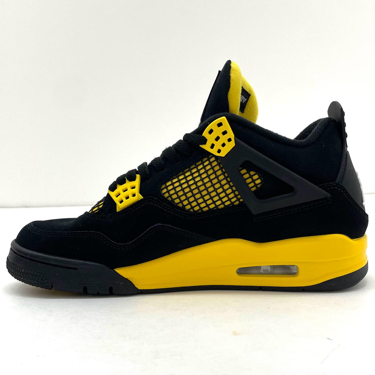【中古】NIKE | ナイキ Air Jordan 4 Retro "Thunder"/エアジョーダン4 レトロ "サンダー"　スニーカー 靴　DH6927-017 ブラック×イエロー 27cm【尾張小牧店】