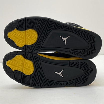 【中古】NIKE | ナイキ Air Jordan 4 Retro "Thunder"/エアジョーダン4 レトロ "サンダー"　スニーカー 靴　DH6927-017 ブラック×イエロー 27cm【尾張小牧店】