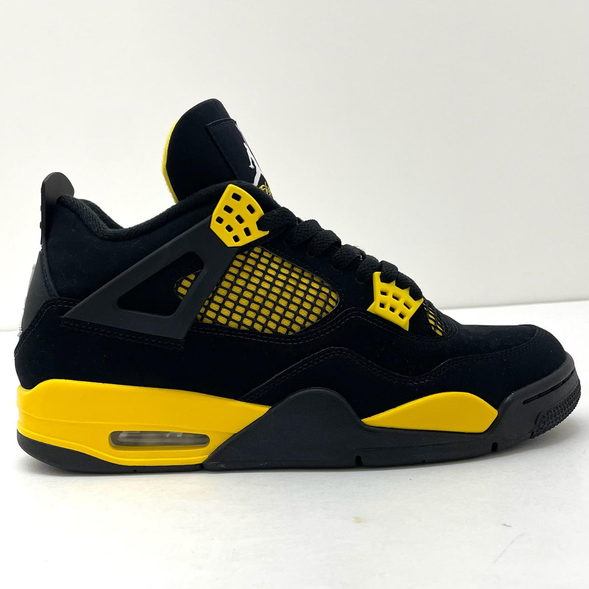 【中古】NIKE | ナイキ Air Jordan 4 Retro "Thunder"/エアジョーダン4 レトロ "サンダー"　スニーカー 靴　DH6927-017 ブラック×イエロー 27cm【尾張小牧店】