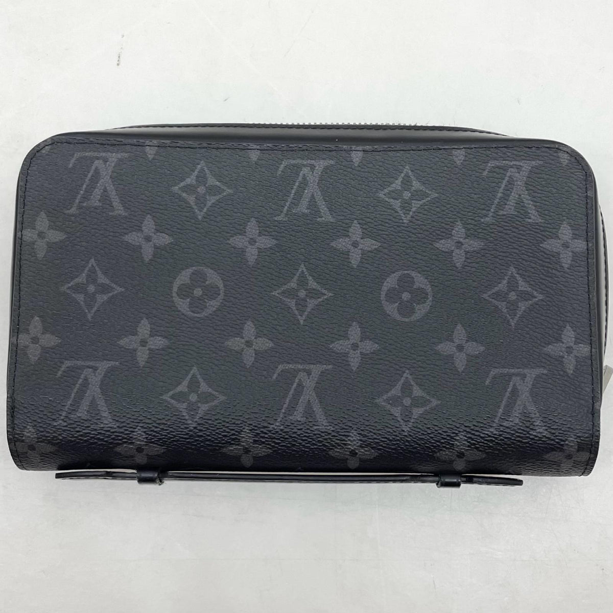 【中古】LOUIS VUITTON | ルイ・ヴィトン ジッピーXL モノグラム エクリプス ノワール ラウンドファスナー 長財布 M61698 ブラック【尾張小牧店】