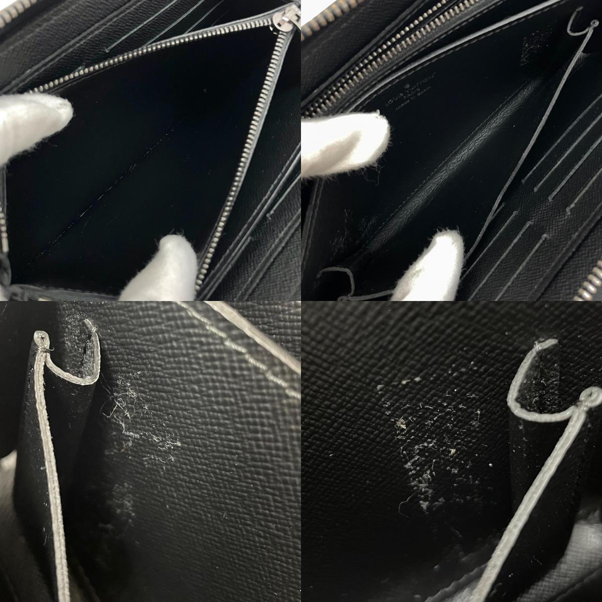 【中古】LOUIS VUITTON | ルイ・ヴィトン ジッピーXL モノグラム エクリプス ノワール ラウンドファスナー 長財布 M61698 ブラック【尾張小牧店】