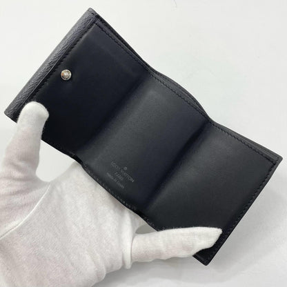 【中古】LOUIS VUITTON | ルイ・ヴィトン ディスカバリーコンパクトウォレット モノグラム エクリプス 三つ折り財布 M45417 ブラック×グレー【尾張小牧店】
