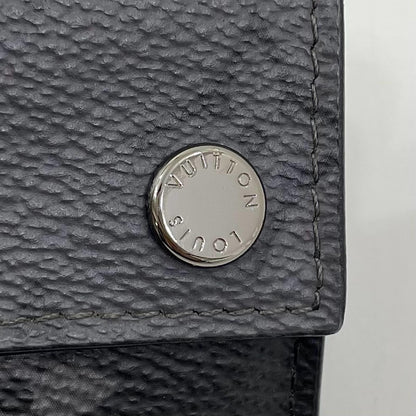 【中古】LOUIS VUITTON | ルイ・ヴィトン ディスカバリーコンパクトウォレット モノグラム エクリプス 三つ折り財布 M45417 ブラック×グレー【尾張小牧店】